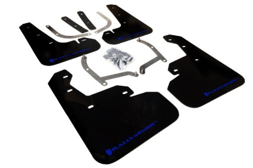 Bild von Rally Armor 17 - 23 Subaru Impreza 4D5D Black UR Mud Flap wBlue Logo