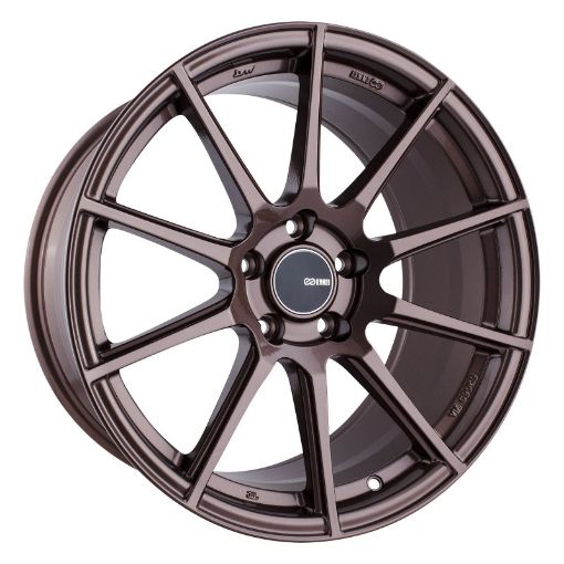 Bild von Enkei TS10 18x9.5 35mm Offset 5x114.3 Bolt Pattern 72.6mm Bore Dia Copper Wheel