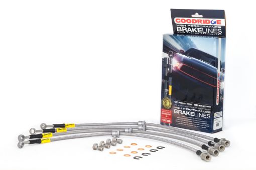 Bild von Goodridge 1192 - 01 Subaru Impreza (2wd4wd wRear Disc) Stainless Steel Brake Line Kit