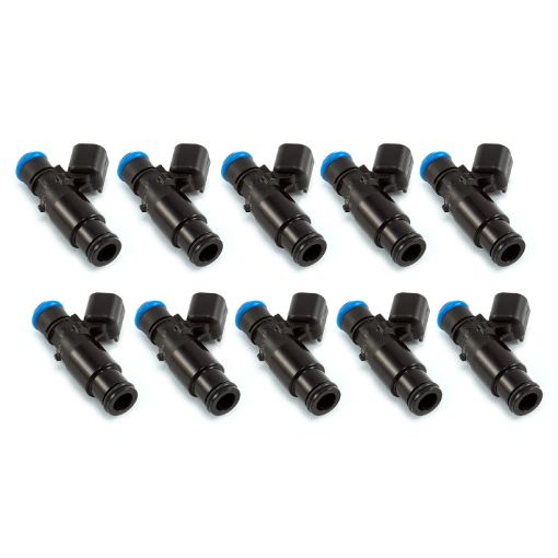 Bild von Injector Dynamics ID1300x Injectors - 08 Dodge Viper 8.38.4L 14mm Bottom Adapters (Black) - Set of 10