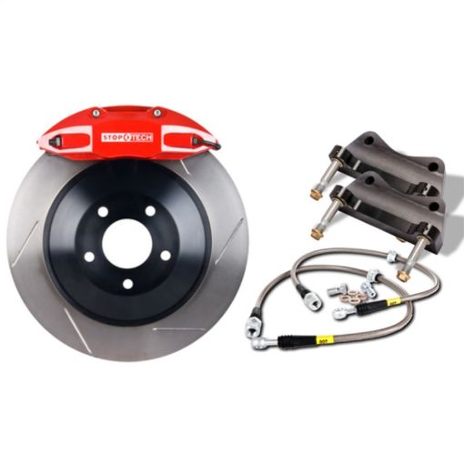 Bild von StopTech BMW E3646 Exc. M Front Touring BBK w Silver Caliper and Slotted Rotors