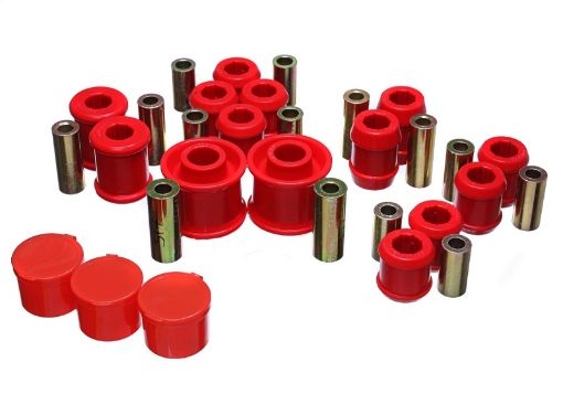 Bild von Energy Suspension 12 - 16 VW Passat 07 - 16 VW EOS (1F) Rear Control Arm Bushing Set - Red