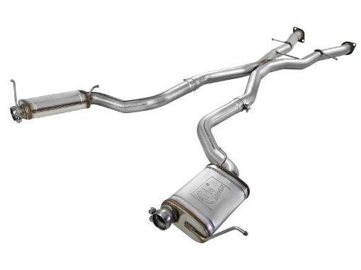 Bild von aFe MACHForce XP 12 - 17 Jeep Grand Cherokee WK2 SRT8 V8 - 6.4L 304SS Cat - Back Exhaust wo Resonator