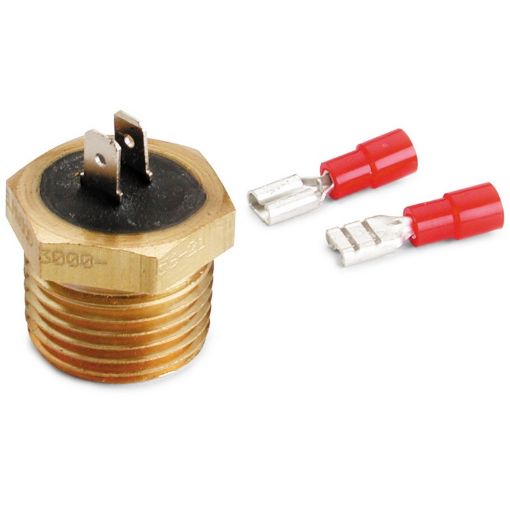 Bild von Autometer Temperature Switch w 12in NPT Male (For Pro - Lite Warning Light)