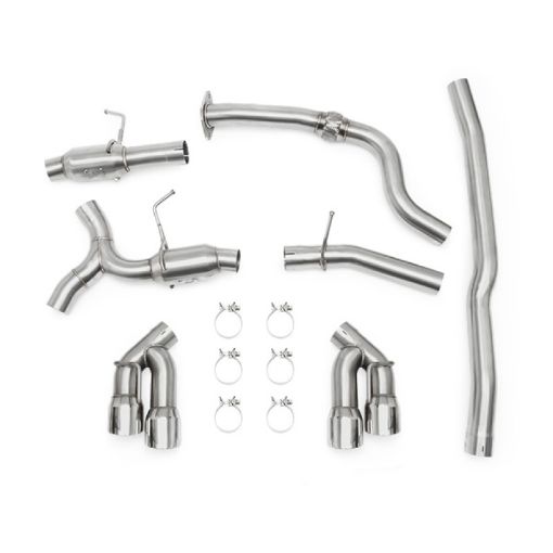 Bild von Mishimoto 2016 Chevrolet Camaro 2.0T Quad Polished Tip Cat - Back Exhaust