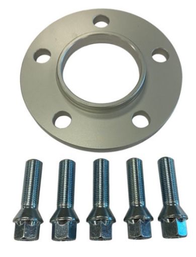 Bild von BBS 10mm Spacer Kit BMW 5x120 CB 72.5 - 14x1.5 Bolts (1 Spacer 5 Lug Bolts)