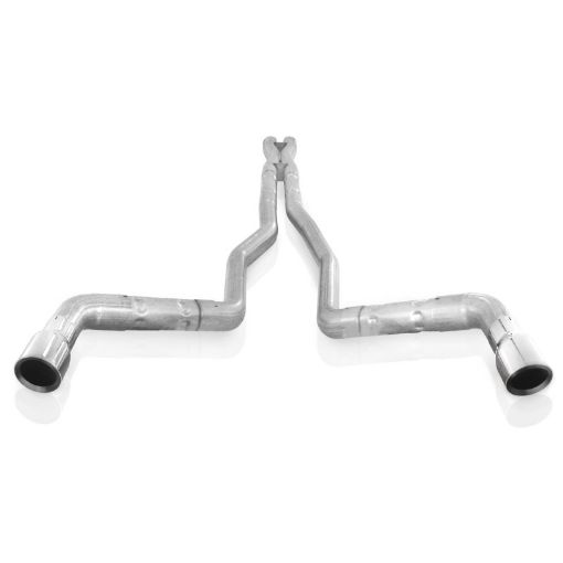 Bild von Stainless Works 10 - 15 Camaro 6.2L 3in Dual Chambered Catback System X - Pipe Performance Connect