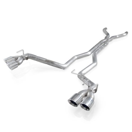 Bild von Stainless Works 2012 - 15 Camaro ZL1 6.2L 3in Catback Dual Chambered Exhaust X - Pipe Quad Tips