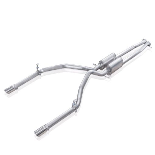 Bild von Stainless Works Chevy SilveradoGMC Sierra 2007 - 16 5.3L6.2L Exhaust Under Bumper Exit