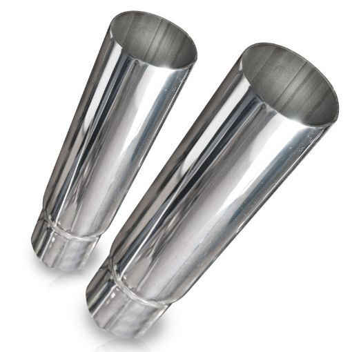 Bild von Stainless Works Straight Cut Exhaust Tips - 2in ID Inlet 2in body