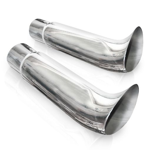 Bild von Stainless Works Elf Ear Exhaust Tips 2in Body 2in ID Inlet