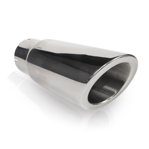 Bild von Stainless Works Double Wall Slash Cut Exhaust Tip - 3 12in Body 2 12in ID