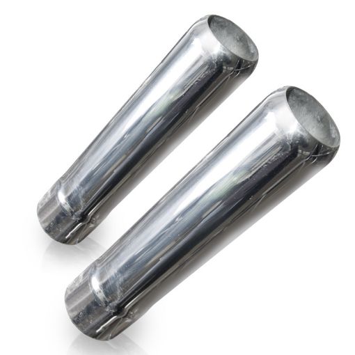 Bild von Stainless Works Pencil Cut Exhaust Tips 2in Body 2in ID Inlet