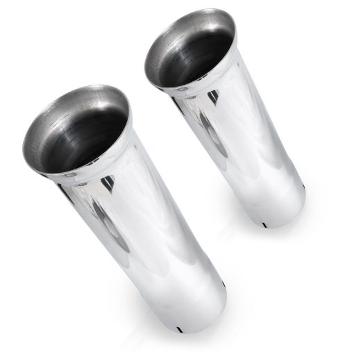 Bild von Stainless Works Bell Exhaust Tips - 2in ID Inlet 2in Body