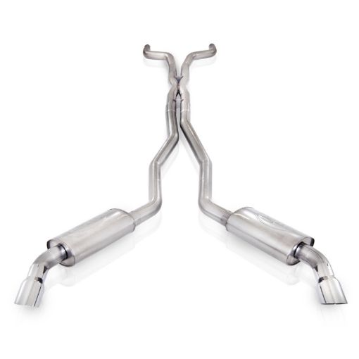 Bild von Stainless Works 2010 - 15 Camaro 6.2L 3in Exhaust X - Pipe S - Tube Turbo Mufflers Polished Tips