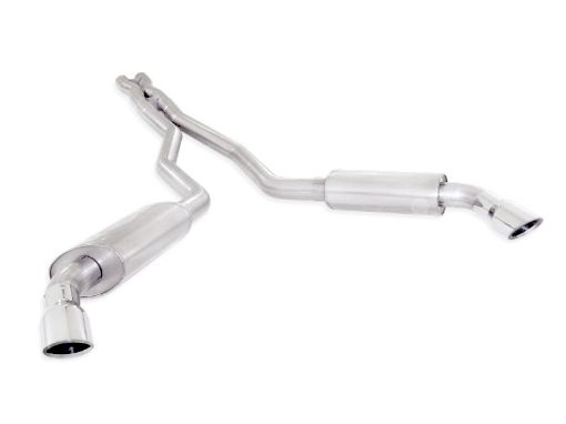 Bild von Stainless Works 2010 - 15 Camaro 6.2L 3in Exhaust X - Pipe Chambered Turbo Mufflers Polished Tips