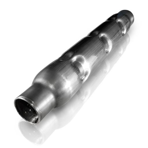 Bild von Stainless Works 2in CHAMBERED ROUND MUFFLER (MILL FINISH)