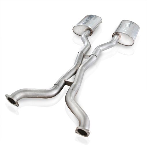 Bild von Stainless Works 2003 - 11 Crown VictoriaGrand Marquis 4.6L 2 - 12in Exhaust Chambered Mufflers No Tips