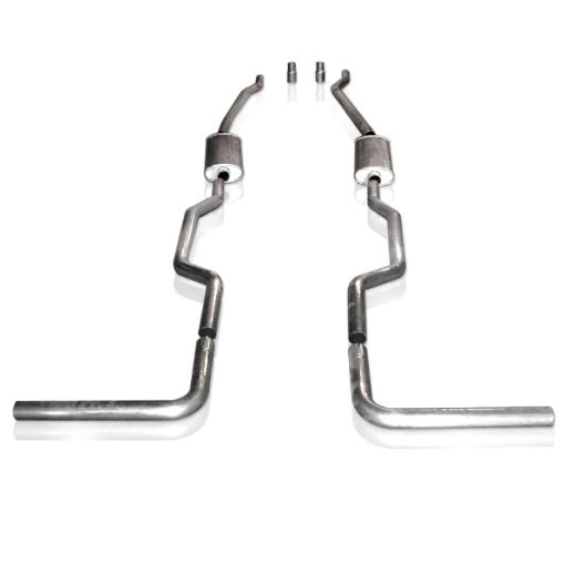 Bild von Stainless Works ChevyGMC Truck 1967 - 87 Exhaust 2.5in Chambered System