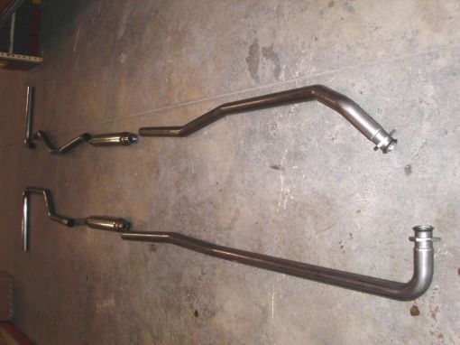 Bild von Stainless Works ChevyGMC Truck 1967 - 87 Exhaust 2.5in Smooth Tube System