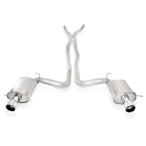 Bild von Stainless Works 2004 - 07 Cadillac CTS - V 3in Exhaust X - Pipe Chambered Mufflers High - Flow Cats 4in Tips