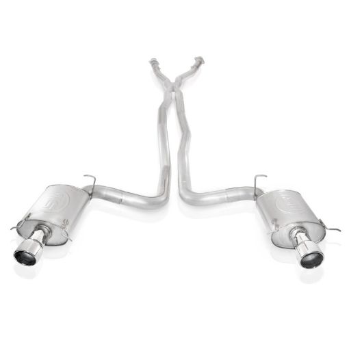 Bild von Stainless Works 2004 - 07 Cadillac CTS - V 3in Exhaust X - Pipe Chambered Mufflers 4in Tips