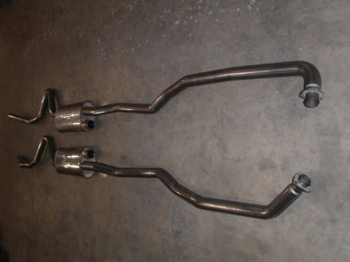 Bild von Stainless Works Chevy Chevelle Small Block 1968 - 72 Exhaust Stainless Factory Connect