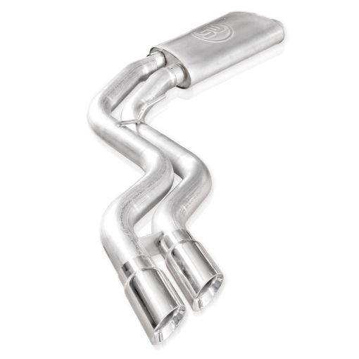 Bild von Stainless Works 2015 - 18 F - 150 Exhaust X - Pipe Resonator Muffler Exits In Front Of Passenger Rear Tire