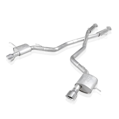 Bild von Stainless Works 2012 - 17 Jeep Grand Cherokee 6.4L Catback Chambered Mufflers X - Pipe