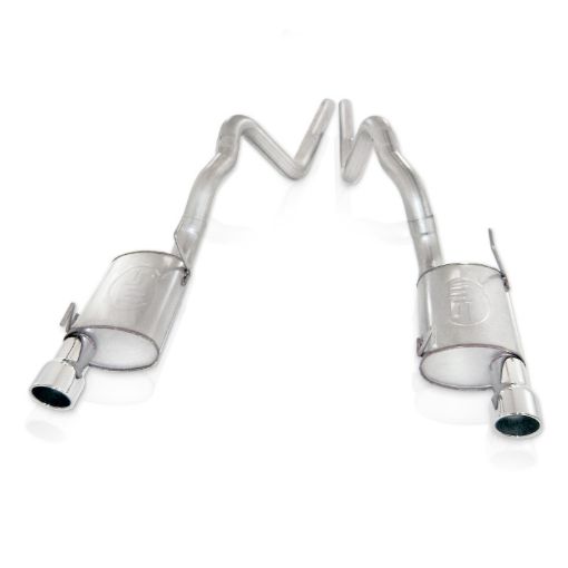 Bild von Stainless Works 2007 - 10 Shelby GT500 3in Catback S - Tube Mufflers