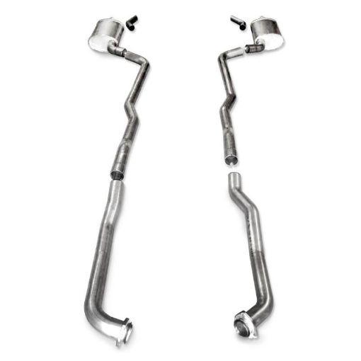 Bild von Stainless Works 1973 - 82 Corvette Exhaust BB Standard Trans 2 - 12in Factory Connect