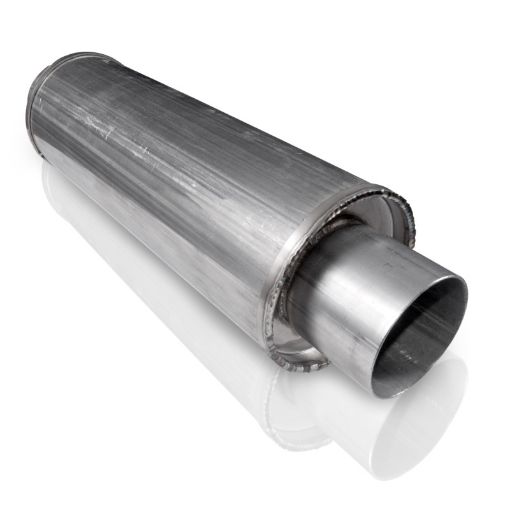 Bild von Stainless Works 2in VINTAGE ROUND MUFFLER