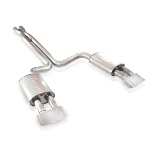 Bild von Stainless Works 1990 - 95 Corvette ZR1 3in Exhaust X - Pipe Chambered Mufflers Tips