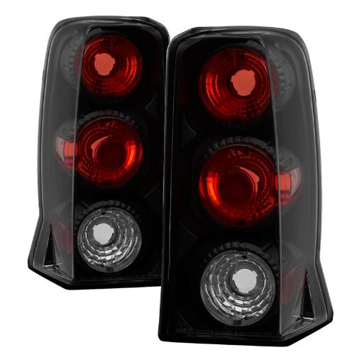 Bild von Spyder Cadillac Escalade 02 - 06 Euro Tail Lights Black Smoke ALT - YD - CE02 - BSM