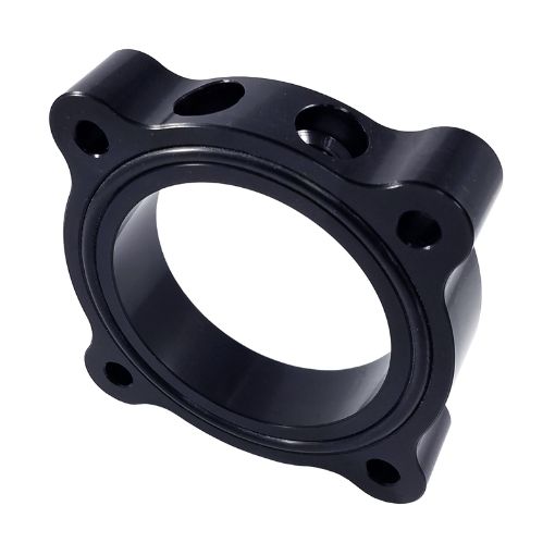 Bild von Torque Solution Throttle Body Spacer 2015 Ford Mustang Ecoboost - Black