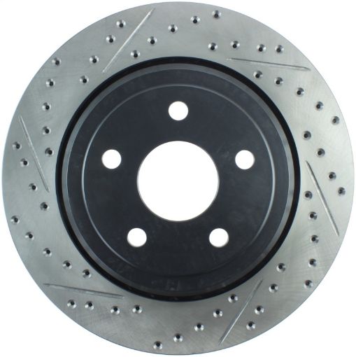 Bild von StopTech 12 - 15 Jeep Cherokee SRT8 Sport Slotted Drilled Rear Passenger Side Rotor