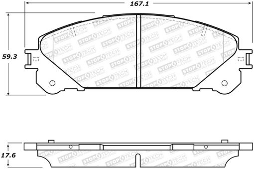 Bild von StopTech Performance 10 - 17 Lexus RX350 Front Brake Pads