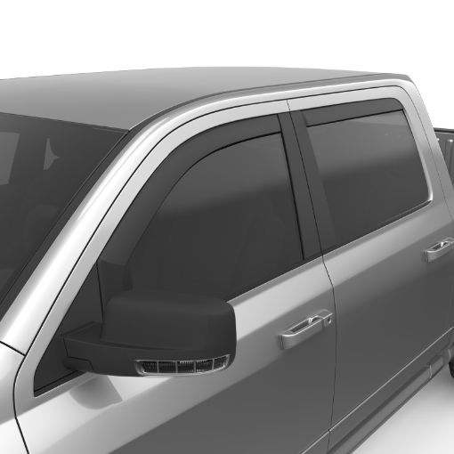 Bild von EGR 09 - 13 Dodge Ram 150025003500 Crew Cab In - Channel Window Visors - Set of 4 - Matte (572755)