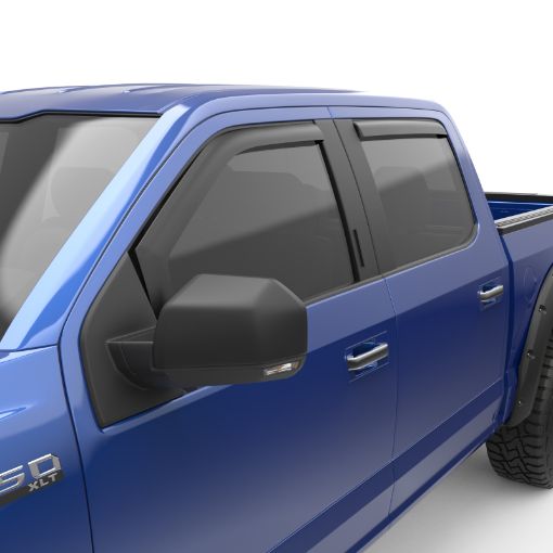 Bild von EGR 15 Ford F150 Super Cab In - Channel Window Visors - Set of 4 - Matte (573475)