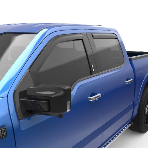 Bild von EGR 15 Ford F150 Crew Cab In - Channel Window Visors - Set of 4 - Matte (573495)