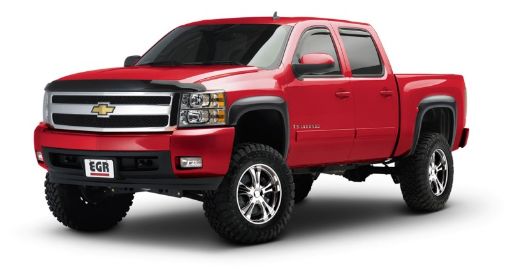 Bild von EGR 07 - 13 Chev Silverado 6 - 8ft Bed Rugged Look Fender Flares - Set (751504)