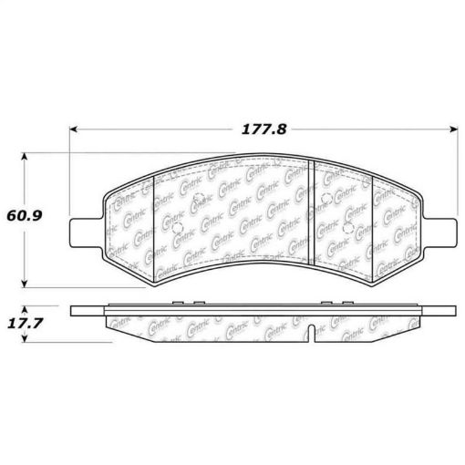 Bild von StopTech 06 - 17 Dodge Ram 1500 Street Performance Front Brake Pads