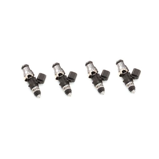 Bild von Injector Dynamics 1050cc Injectors - 48mm L14mm Adaptor Top2x8mm Lower O - Ring (SFC Rails) (Set of 4)