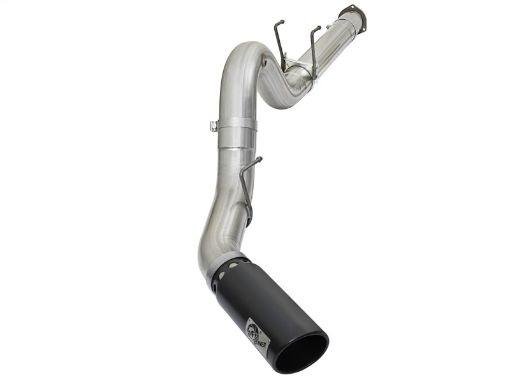 Bild von aFe ATLAS 5in DPF - Back Alum Steel Exhaust System wBlack Tip 2017 Ford Diesel Trucks V8 - 6.7L (td)