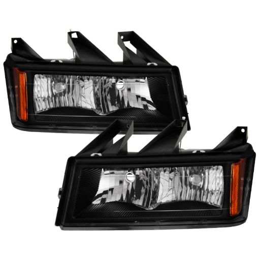 Bild von xTune Chevrolet Colorado 04 - 12 Headlights Black - OEM Style HD - JH - CCOL04 - OE - BK