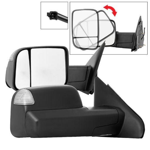 Bild von xTune Dodge Ram 02 - 09 G2 Manual Extendable Manual Heated Mirror - MIR - DRAM02S - G2 - MA - SET