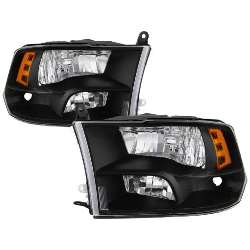 Bild von xTune Dodge Ram 1500 09 - 17 (Non - LED) Halogen Only OEM Style Headlights - Black HD - JH - DR09 - QU - BK