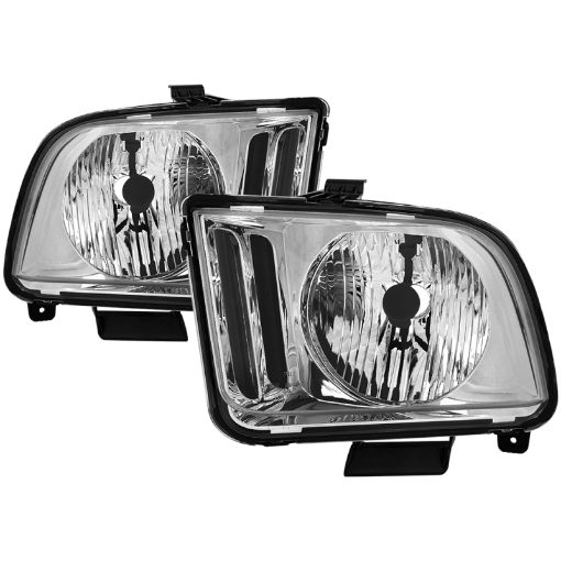 Bild von xTune Ford Mustang 05 - 09 Halogen OEM Style Headlight (Non HID) OEM Chrome HD - JH - FM05 - C