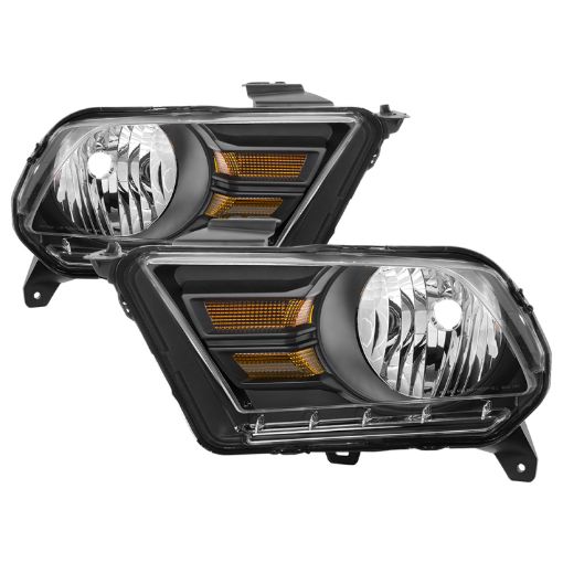 Bild von xTune Ford Mustang 10 - 14 (Non HID) OEM Style Headlights - OEM Black HD - JH - TCOL14 - OE - L