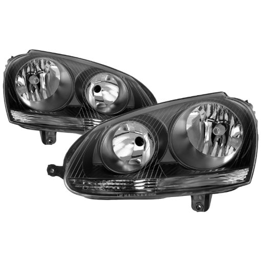 Bild von xTune Volkswagen Golf 06 - 09 OEM Style Headlights Black - OEM Black HD - JH - VJ06 - BK